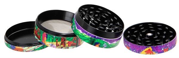 1 CNC Aluminium Grinder Pollinator 4-part ø 50mm